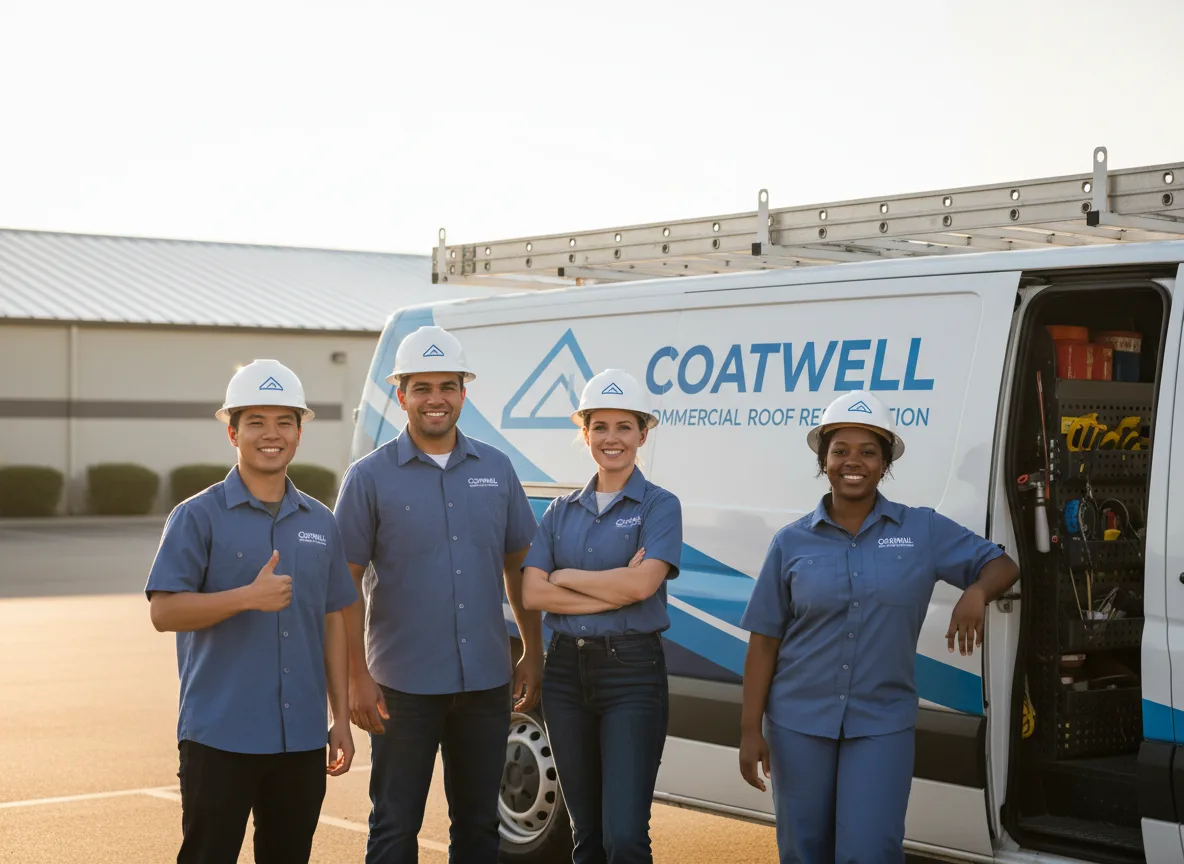 Commercial roof coating company in Gold Hill, NC